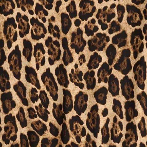❤️NWT BODYSUIT - LEOPARD ANIMAL PRINT - SNAP CROTCH - CUTOUT ACCENT - Picture 2 of 9